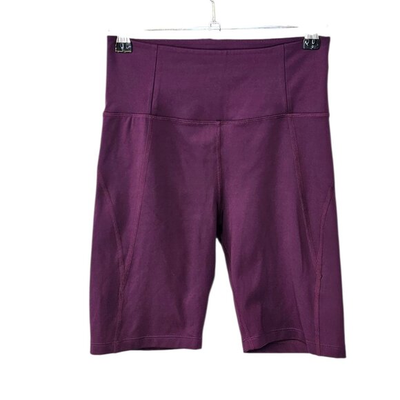 Girlfriend Collective Womens Bike Shorts, Athletic, Purple, Gym, Size Small - Picture 1 of 9
